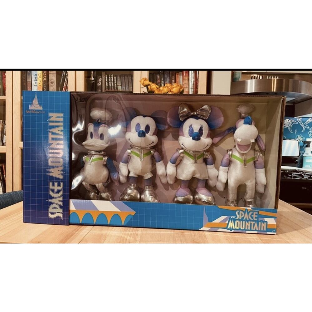 Collectible Walt Disney World 50th Anniversary Celebration Plush Set